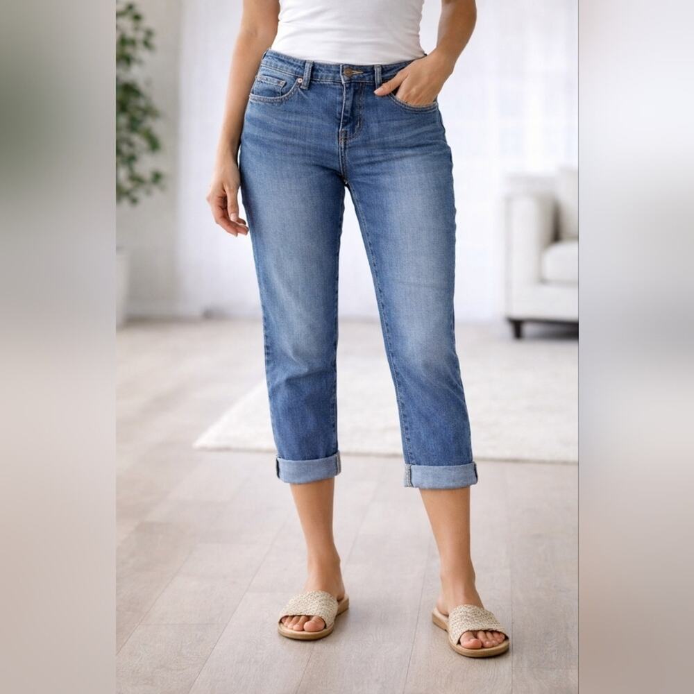 Maurice's Medium Wash Capri/Cropped Jeans Sz. 5/6 #292